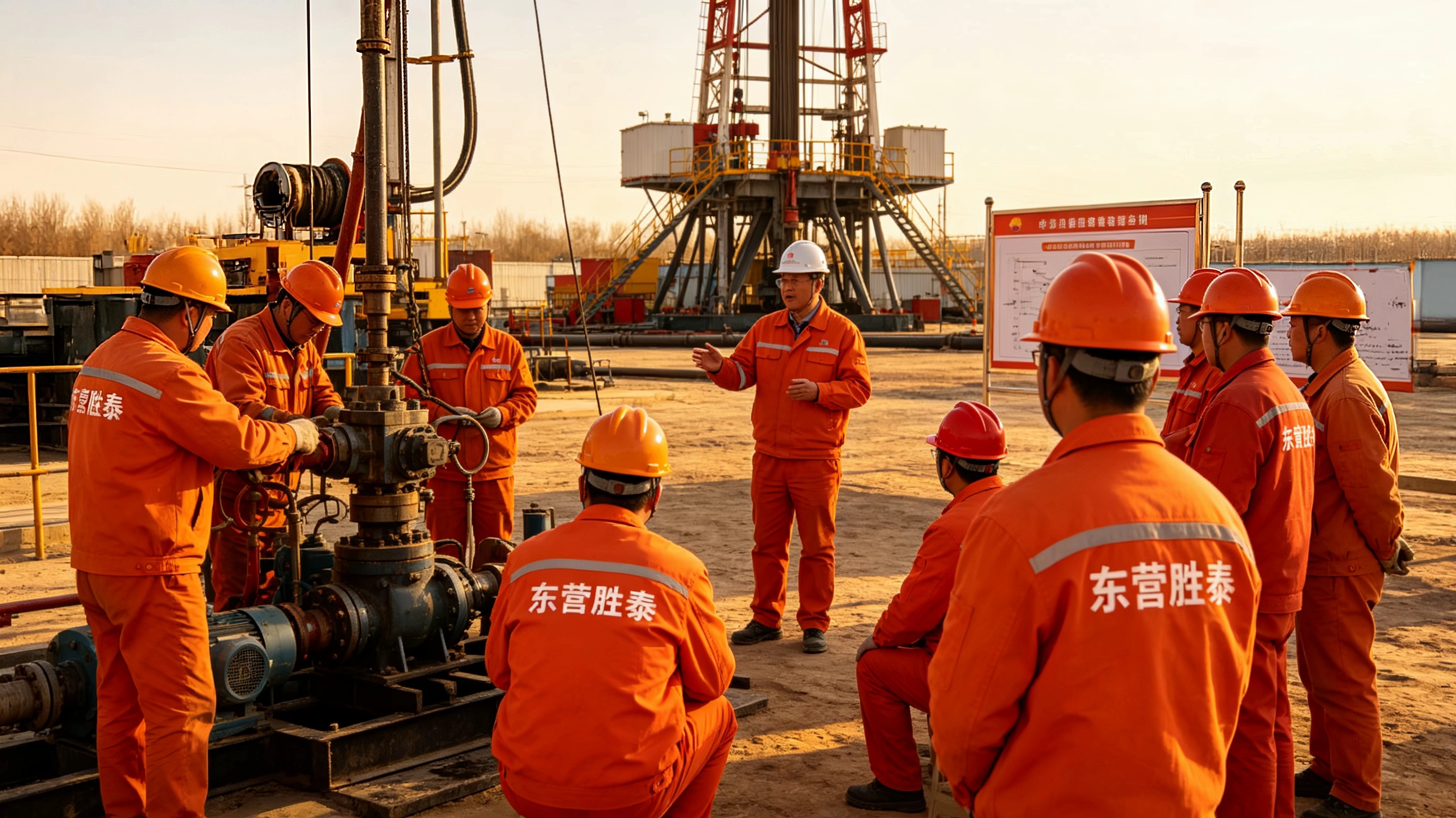 公司持续强化石油工程主业能力建设,重点井场项目组织运行平稳有序